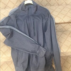 lululemon athletica Charcoal Full-Zip Jacket